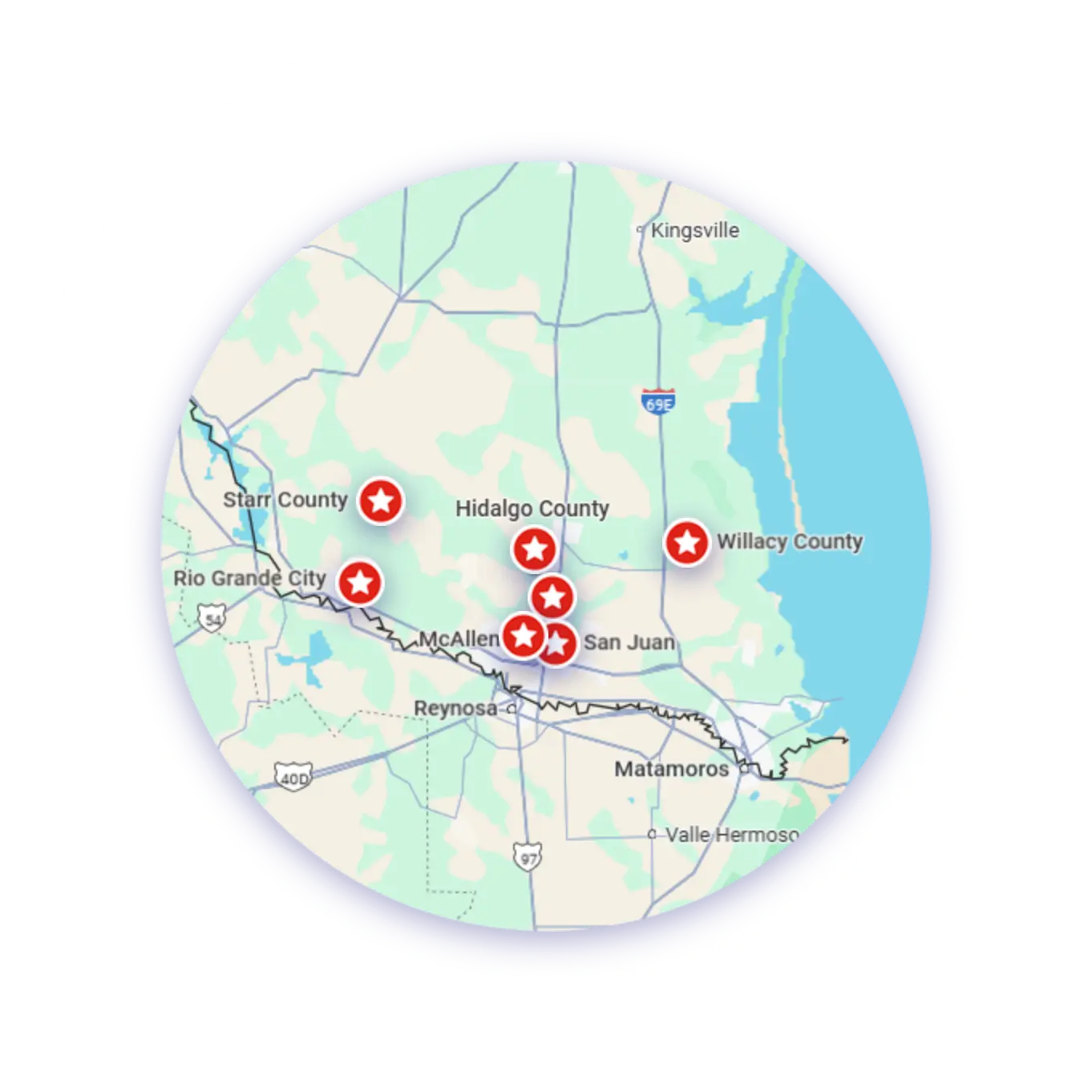 Service Areas